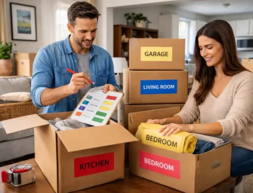 How to Use Color Coding for Moving Boxes