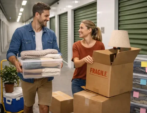 How to Store Items Between Moves