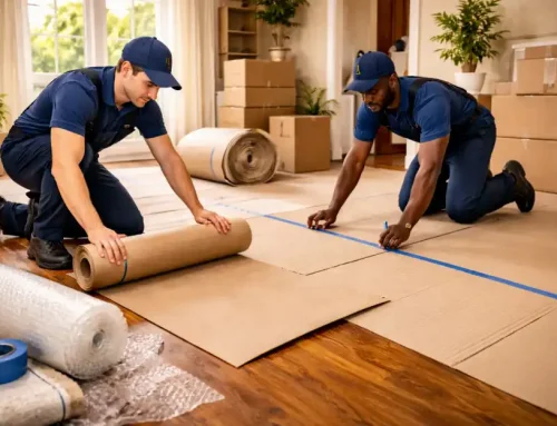 How to Protect Wood Floors During a Move