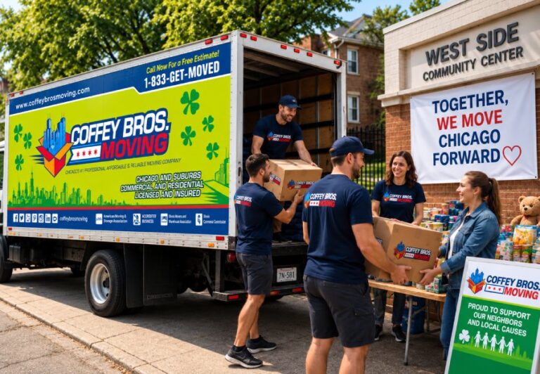 How Coffey Bros Moving Supports Chicago Beyond Moving Services
