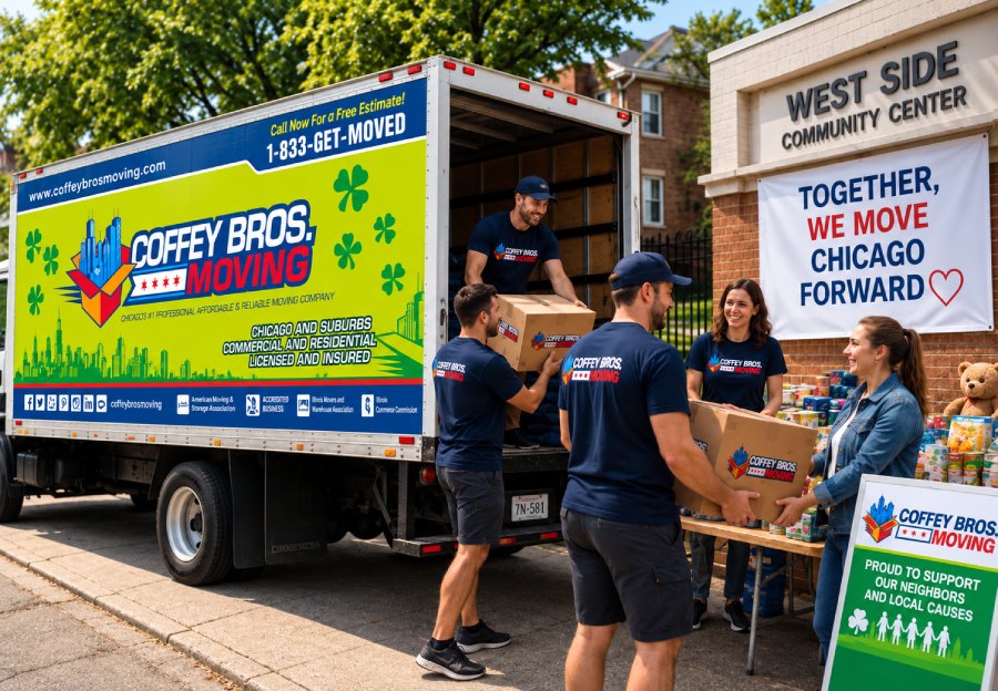 How Coffey Bros Moving Supports Chicago Beyond Moving Services